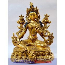 Green Tara Statue